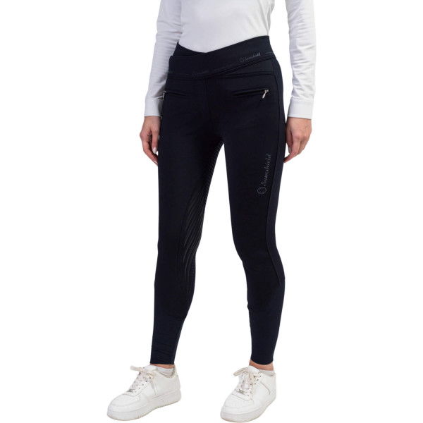 Samshield Reitleggings Damen Alpha Winter HW23, Winterreitleggings, Full-Grip, Vollbesatz