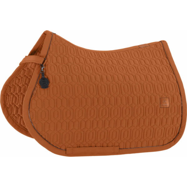 Eskadron Saddle Pad Softshell Emblem Platinum FW26, Jumping Saddle Pad