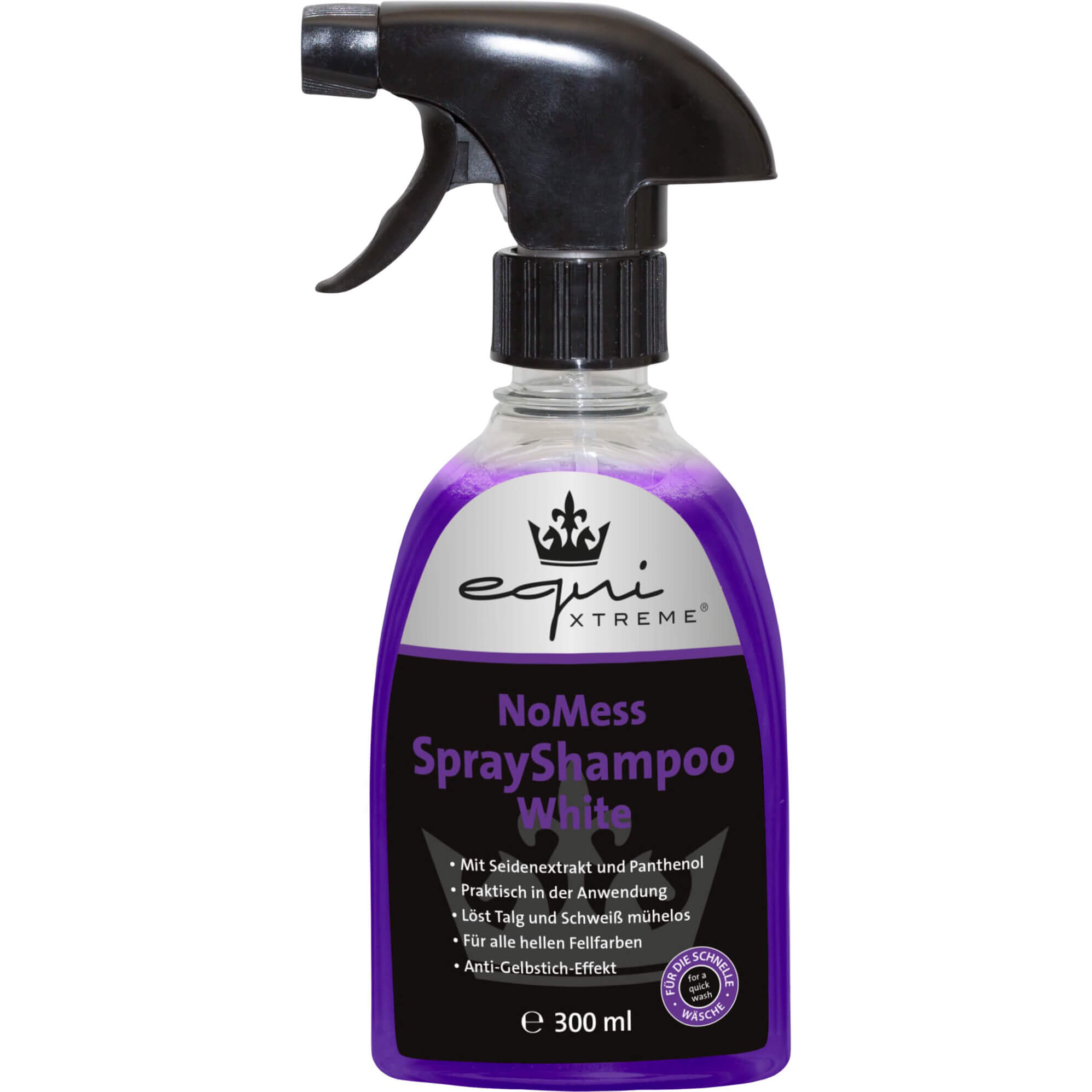 equiXTREME Pferdeshampoo No Mess Spray Shampoo White, Sprühshampoo