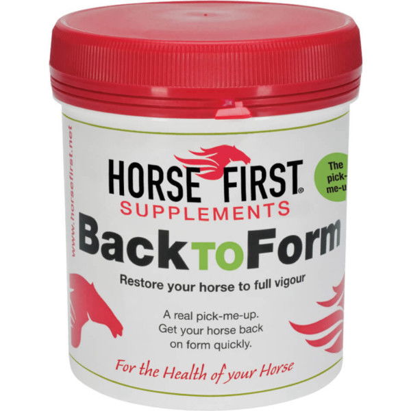 Horse First Back to Form, Supplementary Feed, for Energy and Performance, Powder