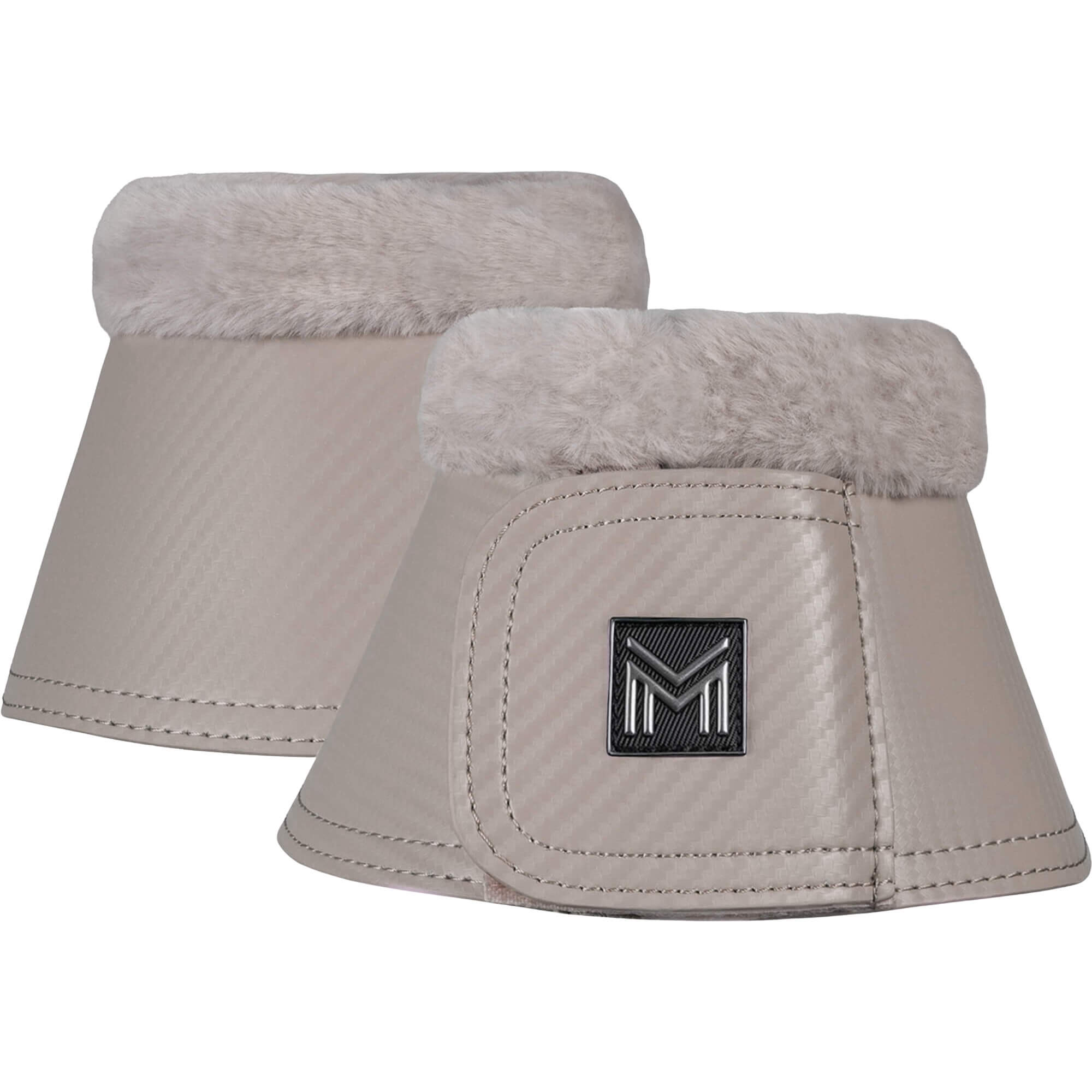 Maximilian Equestrian Hufglocken Drift, Springglocken, mit Kunstfell