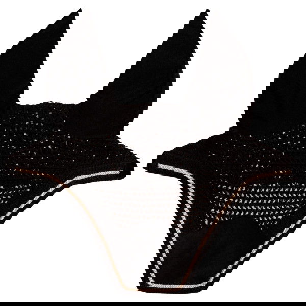 Kentucky Horsewear Fliegenhaube Wellington Basic Velvet, Fliegenmütze, Fliegenohren, Soundless