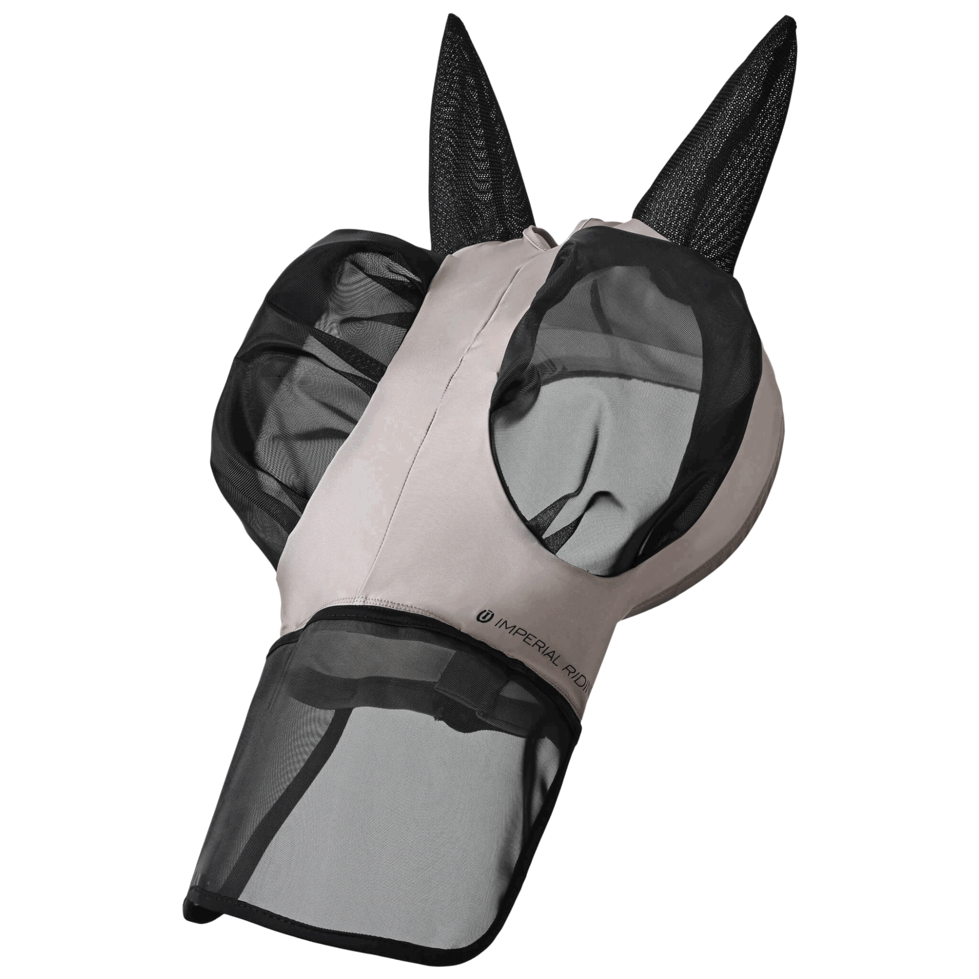 Imperial Riding Fliegenmaske IRHTrail Ride FS26, Fliegenschutzmaske, mit Ohren- und Nase, UV-Schutz