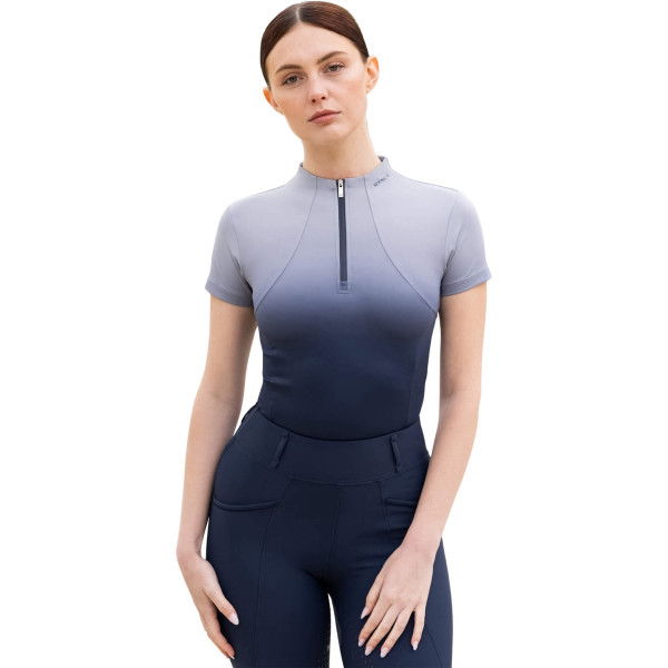 Maximilian Equestrian Shirt Damen Ombré Base Layer, Trainingsshirt, kurzarm