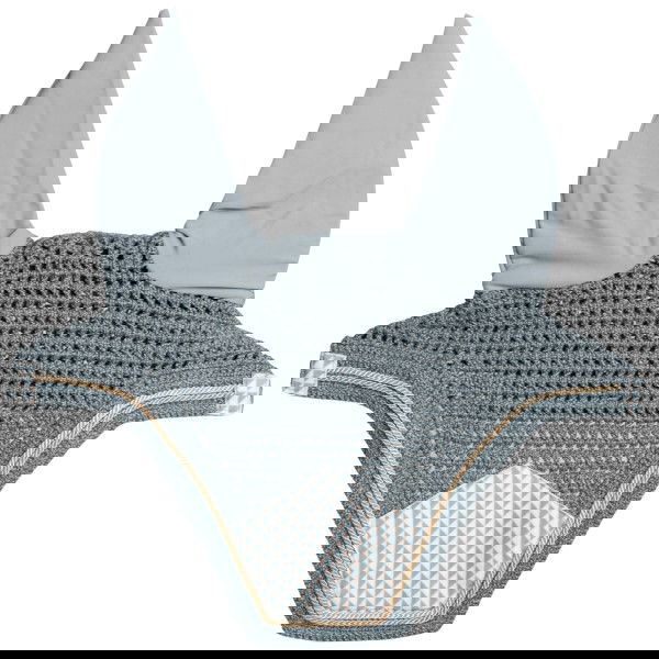 Kentucky Horsewear Fly Bonnet Wellington Velvet Printing, Fly Cap, Fly Ears