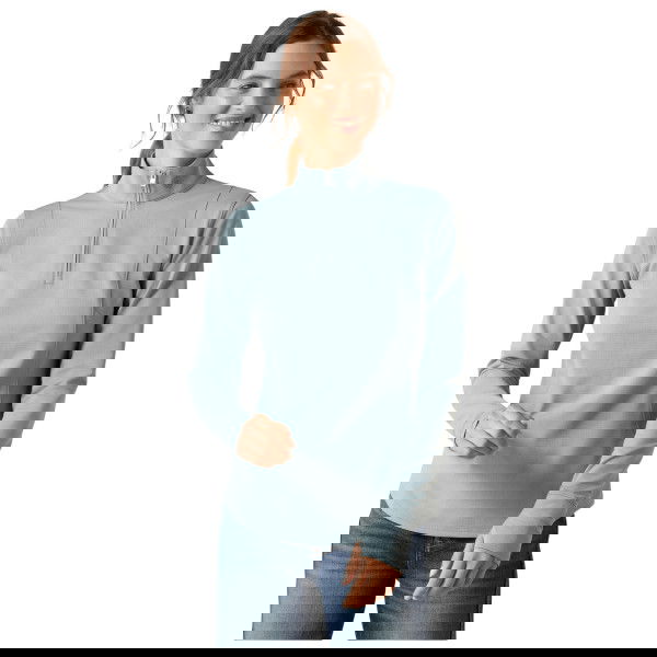 Ariat Shirt Damen Gridwork 2.0 1/4 Baselayer HW25, Trainingsshirt, langarm