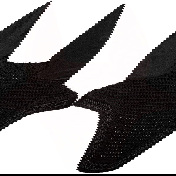 Kentucky Horsewear Fliegenhaube Wellington Velvet Mini Pearls Soundless, Fliegenmütze, Fliegenohren