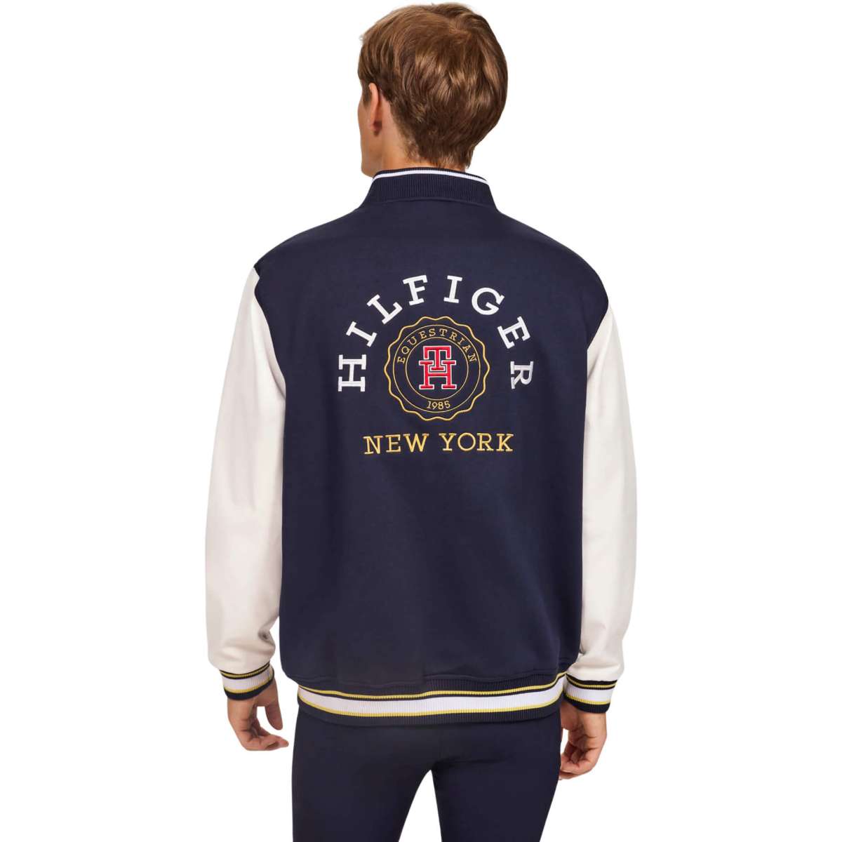 Tommy Hilfiger Equestrian Men's College Jacket Thompson SS25