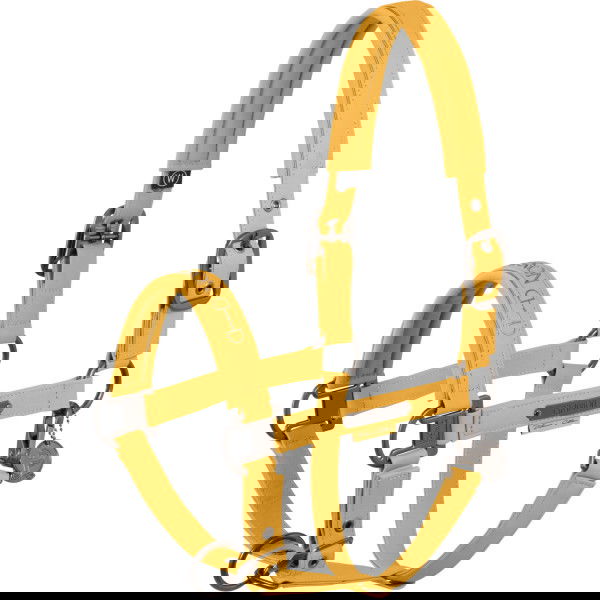 Eskadron Halter Faux Leather Double Pin Platinum FW25, Faux Leather