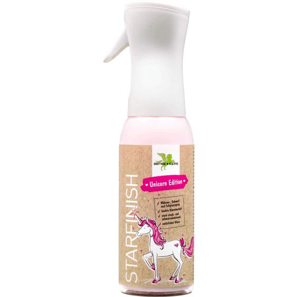 Bense & Eicke Mane Spray StarFinish Unicorn Edition, Tail Spray, Coat Shine Spray