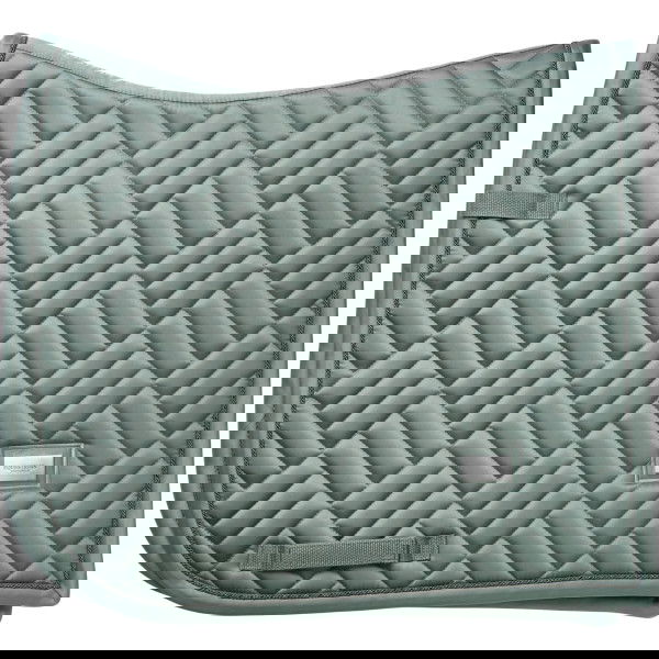 Equestrian Stockholm Saddle Pad Modern Mint Green, Dressage Saddle Pad