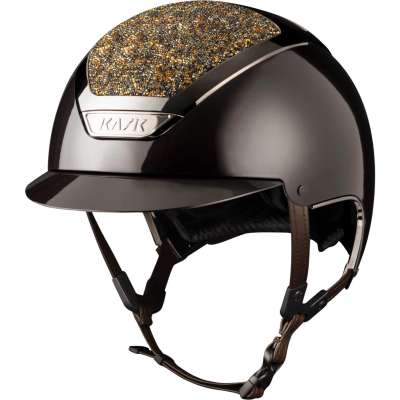 Kask Riding Helmet Dogma Pure Shine Crystals Midnight Dune