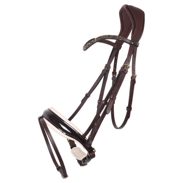 QHP Bridle Lupine, Swedish Combined, with Reins