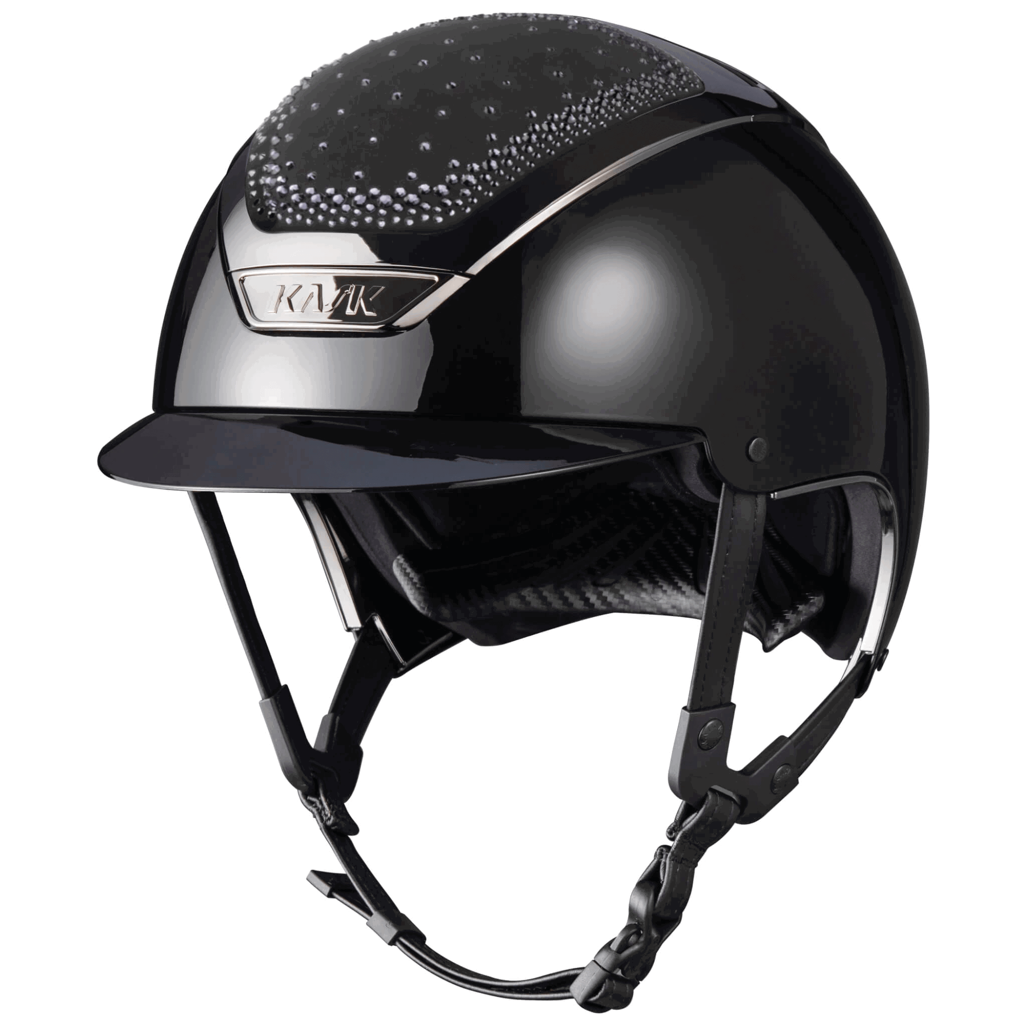 Kask Reithelm Dogma Pure Shine Swarovski In-Out Graphite