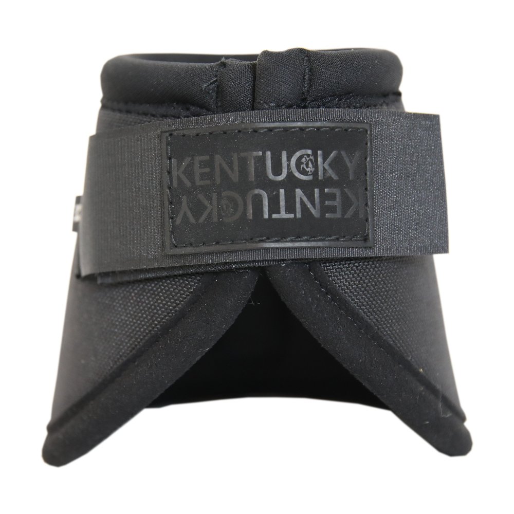 Kentucky Horsewear Hufglocken Leder Lammfell schwarz