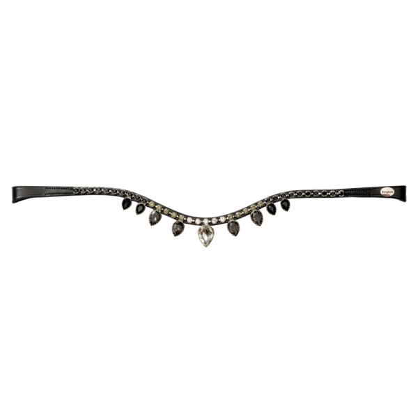 Kavalkade Browband Empress, with Drop-Shaped Stones