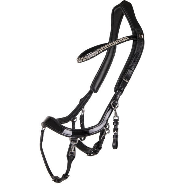 PresTeq Bridle FaySport Shine, Anatomical, with Patent Leather