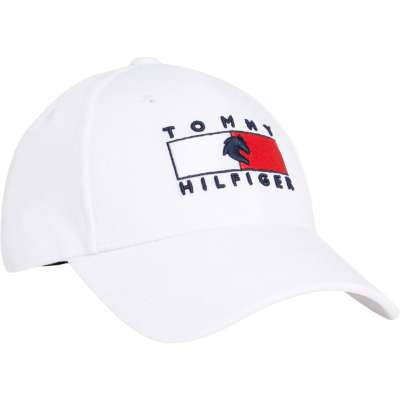 Tommy Hilfiger Equestrian Unisex Cap Montreal Flag Logo, Baseball Cap