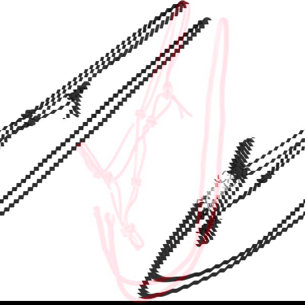 QHP Knotenhalfter Color, mit Zügeln