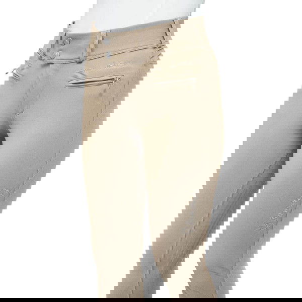 Samshield Women's Riding Breeches Clara Holo Crystal Leaf, Full Seat, Full-Grip