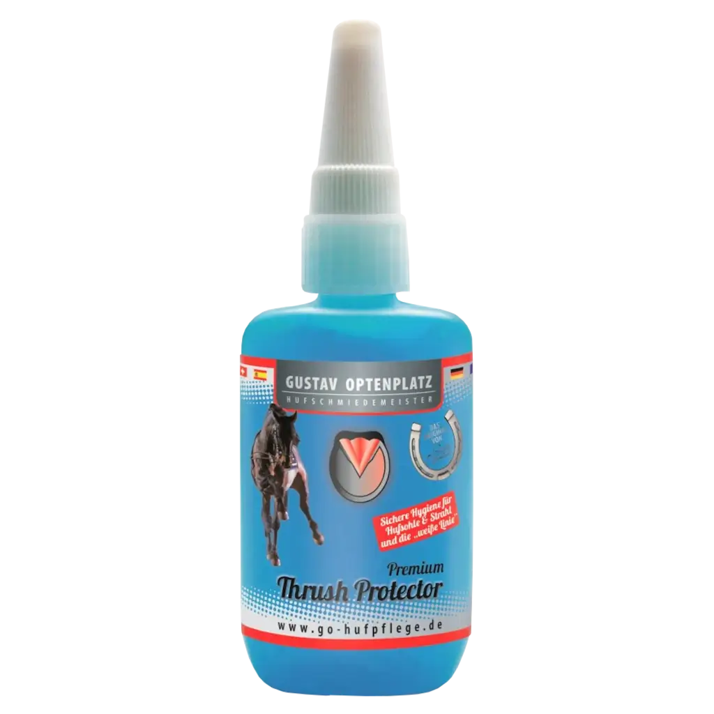 Gustav Optenplatz Strahlfäulemittel Trush Protector, Strahlgel