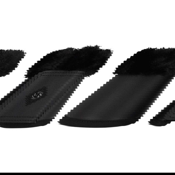 QHP Hufglocken Sensisoft, Springglocken, mit Kunstfell