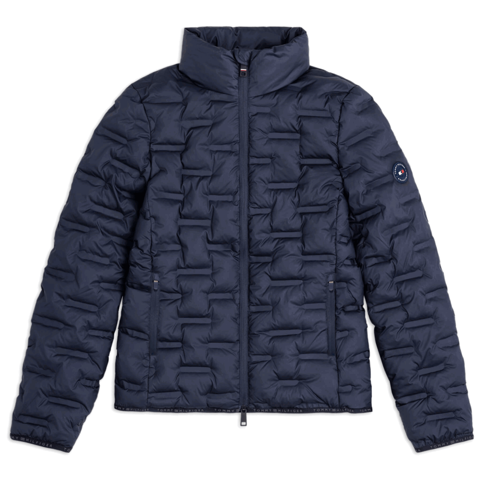 Tommy Hilfiger Navy Quilted Jacket Size store Medium NWT