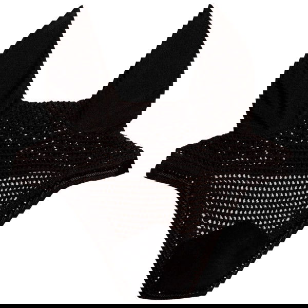 Kentucky Horsewear Fly Bonnet Wellington Velvet Pearls, Fly Cap, Fly Ears, Soundless