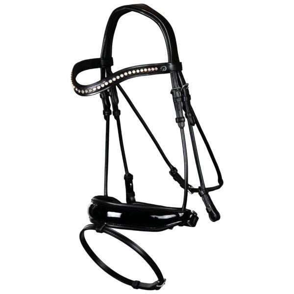 Dyon Bridle with Swedish Noseband Large Crank RLC