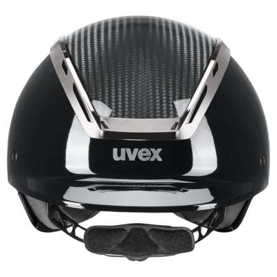 Uvex Exxeed Riding Helmet Carbon Shiny