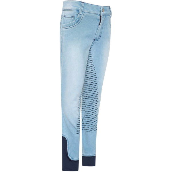 Imperial Riding Reithose Kinder IRHDetty HW24, Vollbesatz, Jeansreithose