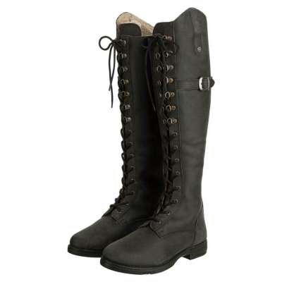 Suedwind Women's Riding Boots Longford Waterproof, Winter Riding Boots, Waxy Black