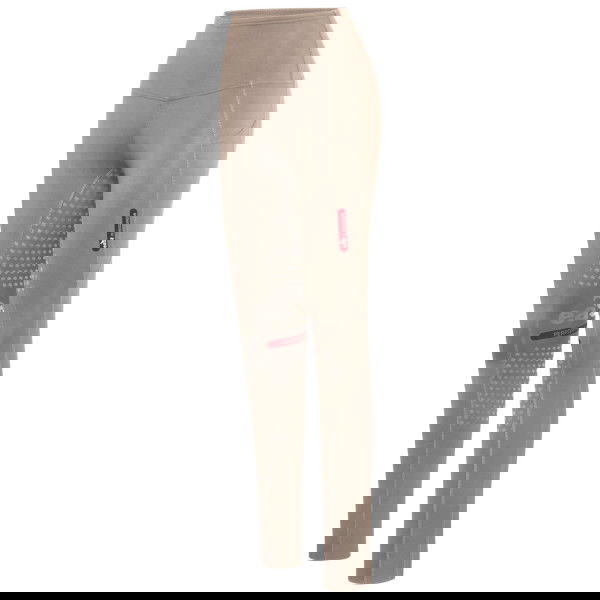 EaSt Reitleggings Damen Reggings R1 Light High Waist Winter HW25, Vollbesatz, Full-Grip