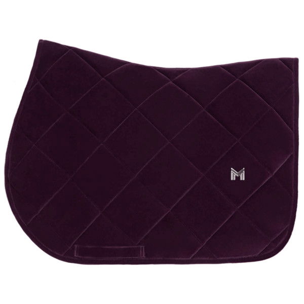 Maximilian Equestrian Saddle Pad Velvet Collection, Jumping Saddle Pad