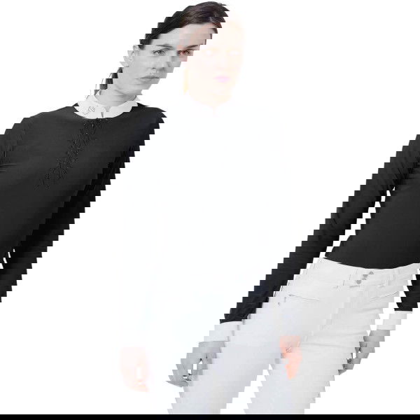 Samshield Turniershirt Damen Loise Crystal Leaf, langarm