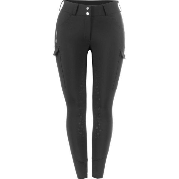 Cavallo Women´s Riding Breeches Cavalccintia Cargo FW24, Full Grip, Highwaist