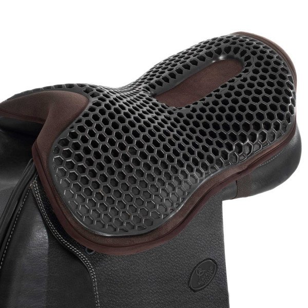Acavallo Seat Pad Ortho Coccyx Hexagonal Gel 20 mm, for Jumping Saddle