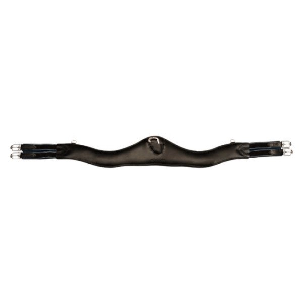 Stübben Saddle Girth Contour, Long Girth, Leather, with Elastic on Both Sides