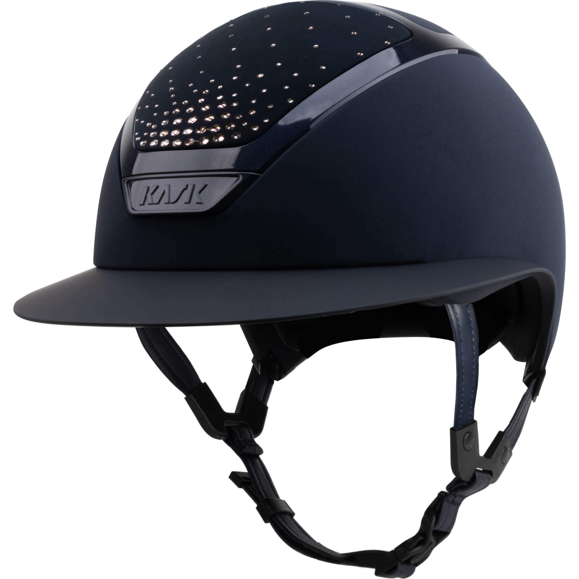 Kask Reithelm Star Lady Chrome Swarovski Passage Vintage Rose