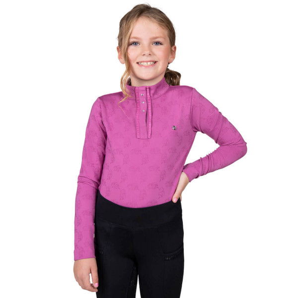 QHP Kids Shirt Lissie FW24, Training Shirt, Long-Sleeved