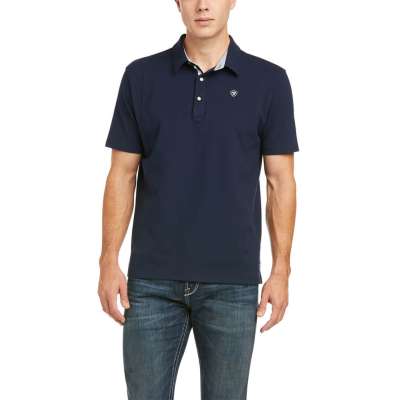 Ariat Shirt Herren Medal SS Polo FS23, Poloshirt, kurzarm