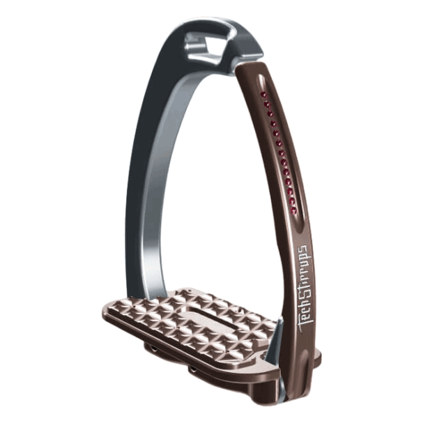 Tech Stirrups Steigbügel Venice Swarovski Flat Evo, Sicherheitssteigbügel