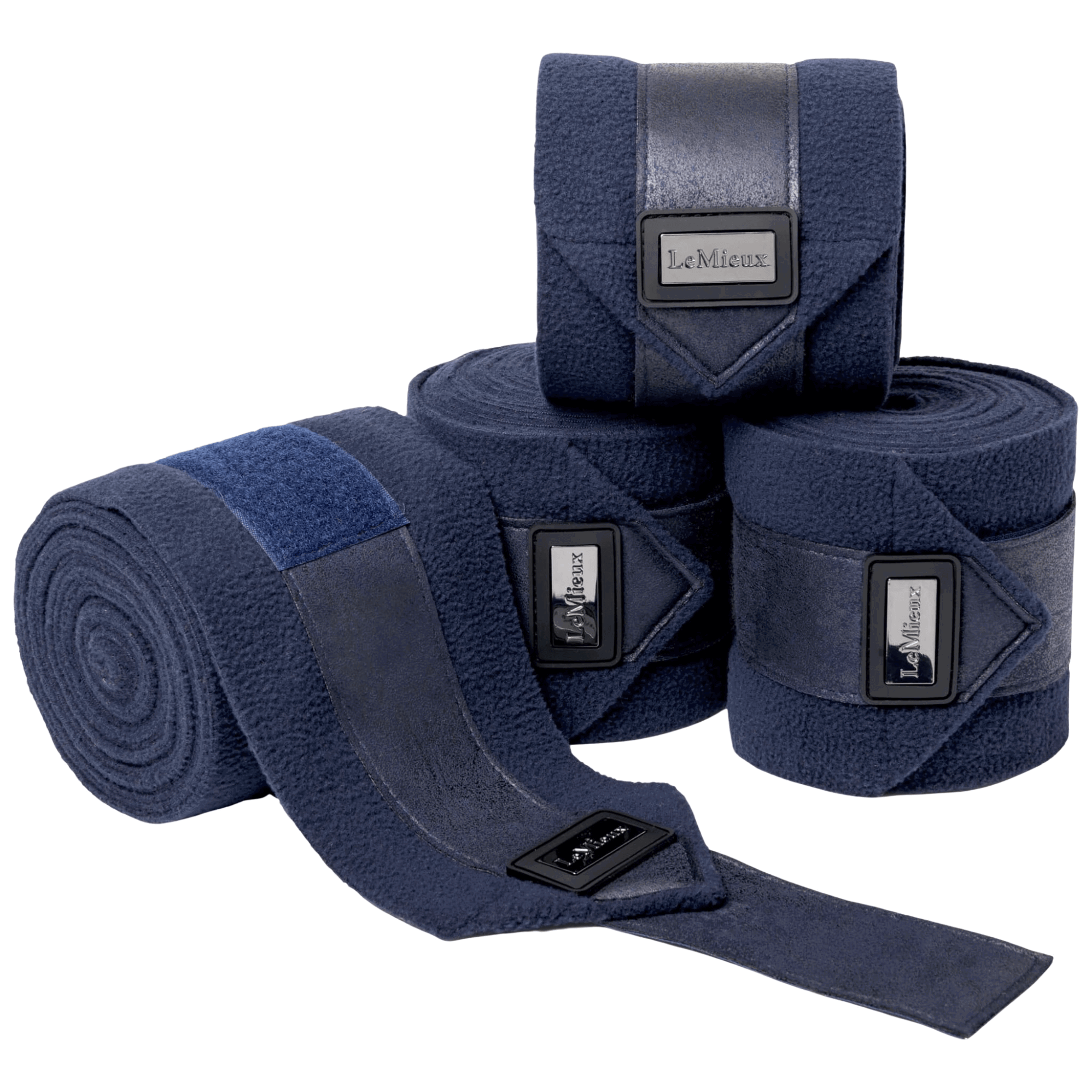 LeMieux Bandagen Rhone Polo, Fleecebandagen, 4er Set