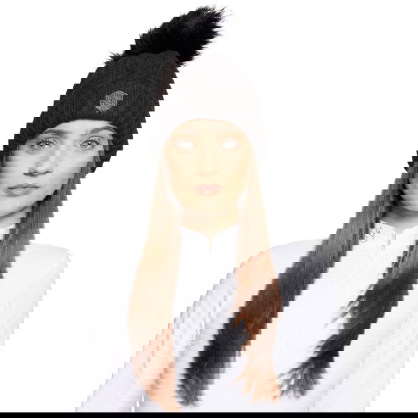 Samshield Mütze Damen Nora Crystal Intarsia HW25, Strickmütze, Bommelmütze