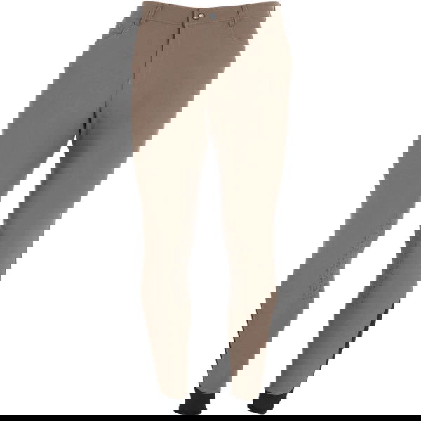 Equestro Men's Breeches, Knee Seat, Knee-Grip