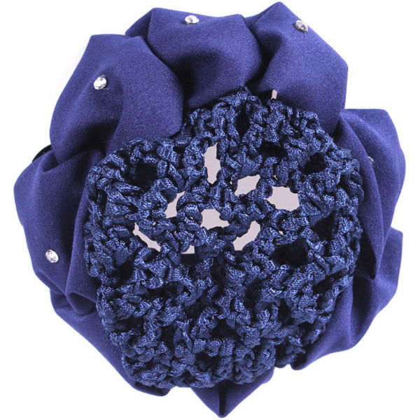 QHP Hairnet Hair Bow Flower