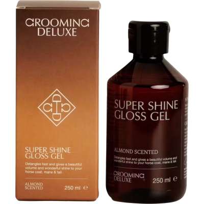 Grooming Deluxe Mähnen- und Schweifliquid Super Shine Gloss Gel, Mähnengel, Schweifgel