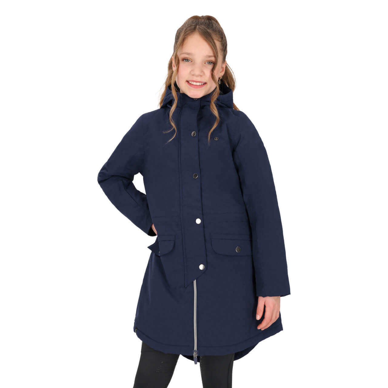 QHP Mantel Kinder Winterjacke Linde Junior, Wintermantel