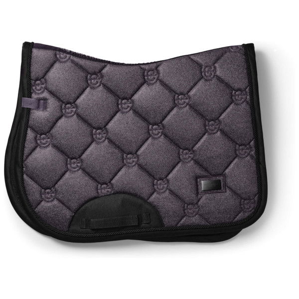 Equestrian Stockholm Saddle Pad Purple Glimmer, Jumping Saddle Pad