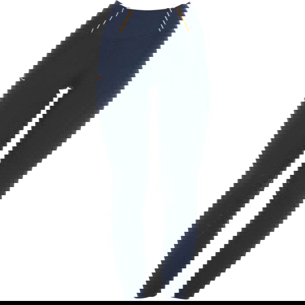 Equestro Reitleggings Damen Fleece Lining, Vollbesatz, Full-Grip, High Waist, Winterrreitleggings